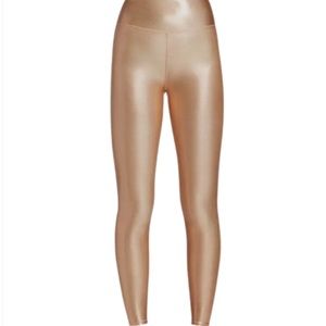 Heroin sport Marvel leggings High Waist Matrix light gold color/copper.